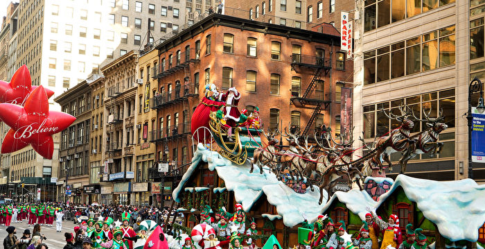 组图：纽约梅西第96届感恩节大游行