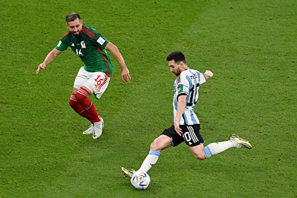 【世界杯】C组：梅西建功 阿根廷2:0胜墨西哥