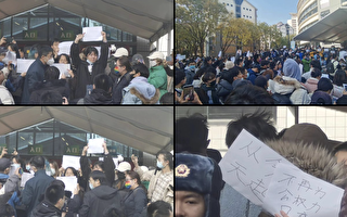 習近平母校清華大學現抗議 學生喊要民主