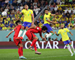 世界杯：巴西大胜韩国 八强战对阵克罗地亚