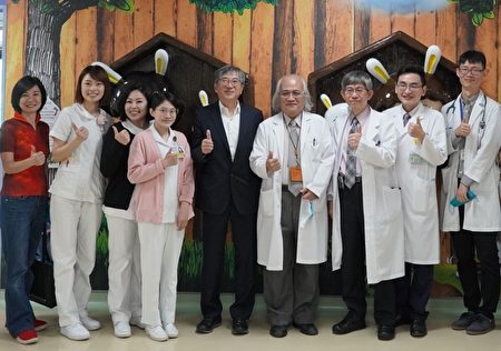 屏东荣民总医院感谢瑞信儿童医疗基金会协助打造优质儿科门诊空间。