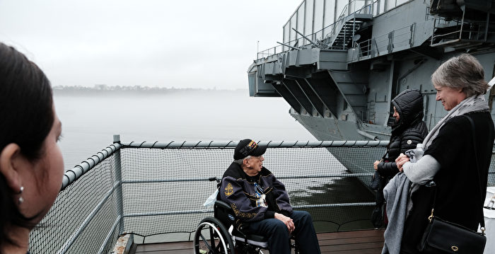 组图:珍珠港事件81周年 纽约举行纪念活动