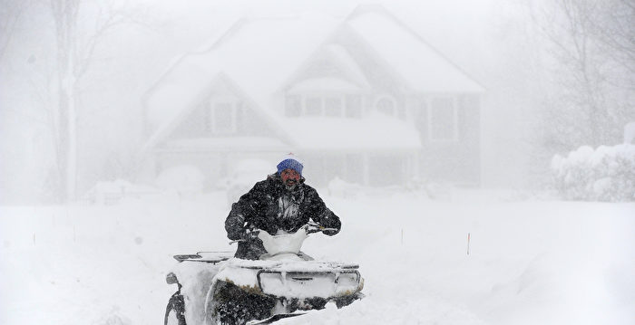 冬季风暴袭击美国西部 数千航班延误