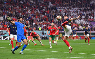 世界盃：衛冕冠軍法國2:0完勝摩洛哥進決賽