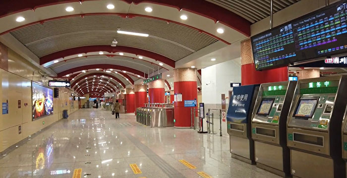 组图:北京商场街道空荡荡 发烧门诊人满为患