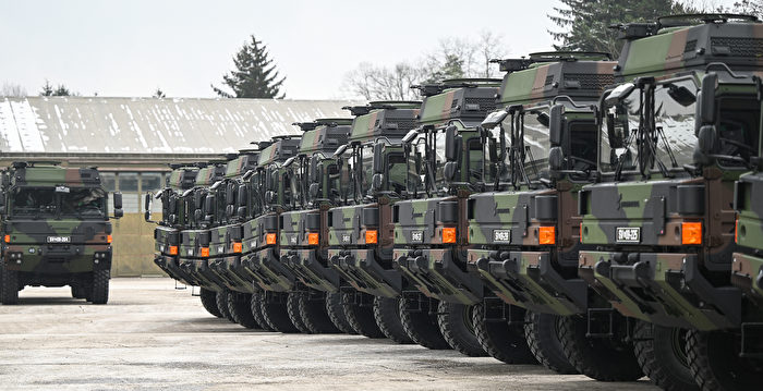 组图：德国赠送40辆战术卡车给斯洛文尼亚
