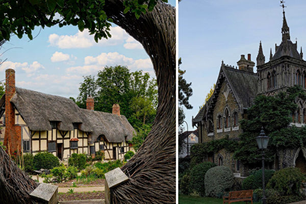 组图：英国各地充满童话气息的乡村小屋