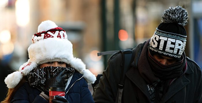 冬季风暴发威 纽约市周五下雷雨又飘阵雪
