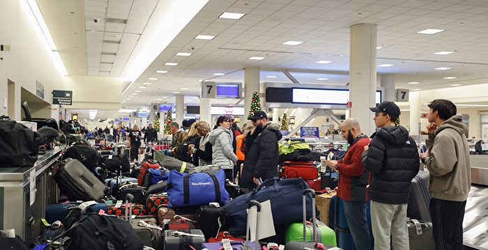 美西南航空圣诞期间取消1.7万航班 原因为何