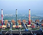 台中天空灰濛濛 空品近半數亮橘燈惹議