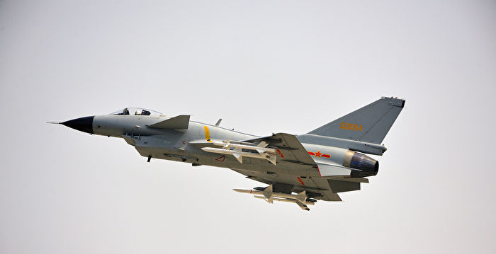 台国防部:侦获中共军机9架次逾越海峡中线