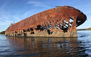 世界最古老鐵皮帆船在阿德萊德港坍塌