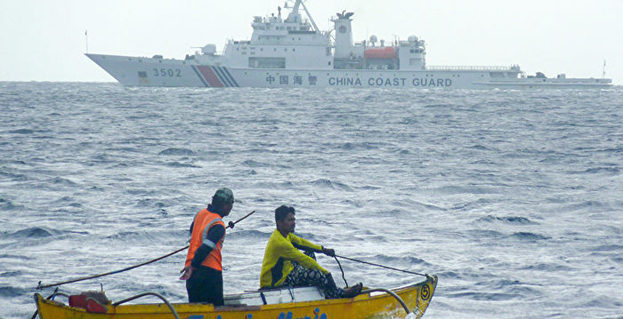 南海局势渐转 印尼派军舰监视中共海警船