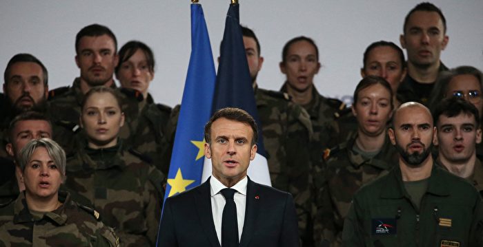马克龙宣布法国将大幅提高军费预算