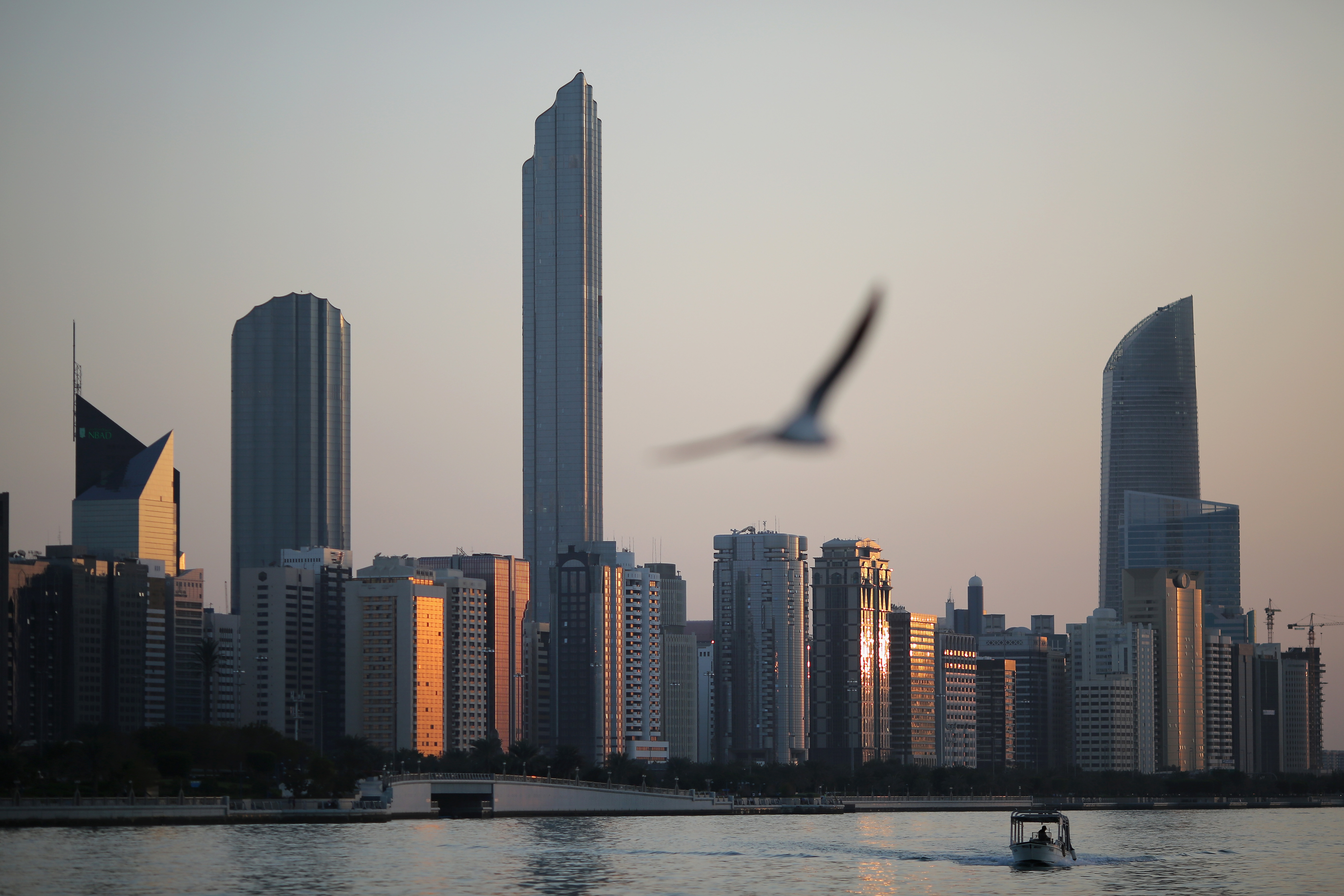 阿聯酋首都阿布扎比一景。(Dan Kitwood/Getty Images)