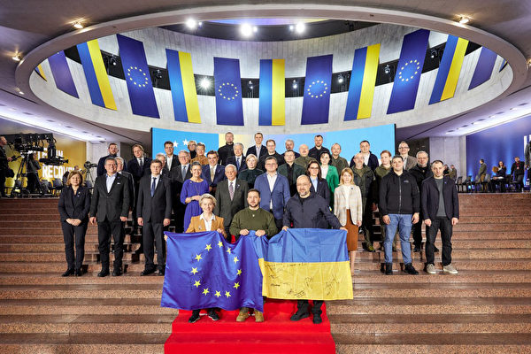 空袭警报下 欧盟和乌克兰在基辅召开峰会