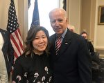 孟昭文携皇后区洪涝灾民 出席拜登国情咨文演讲