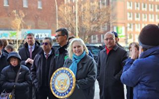 纽约联邦参议员陆天娜争取1800万 改善地兰西街交通