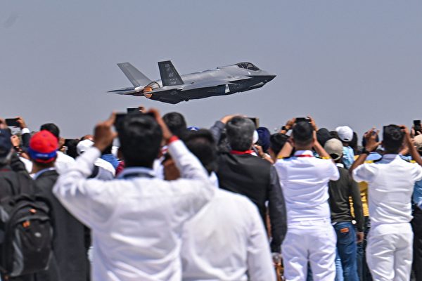 美最先进F-35战机首次亮相印度 释何信号