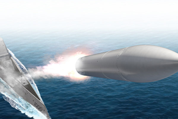 美軍最大隱形驅逐艦將配備高超音速武器