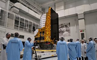 組圖：法國展示「歐幾里得」衛星 將觀測暗物質