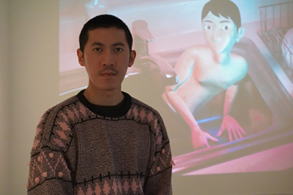 纽约美华艺术协会展出王博彦三维动画作品