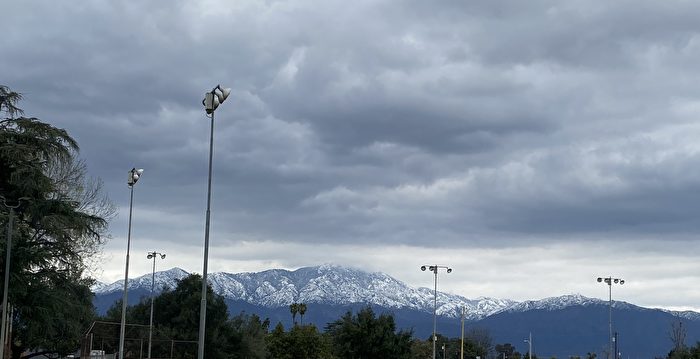 风暴挟甘霖 南加周一部分地区仍有雨