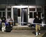蔡天凤家属到殓房认尸 中午抵村屋外进行法事