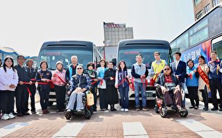 竹南鎮幸福巴士通車啟航 滿足交通需求