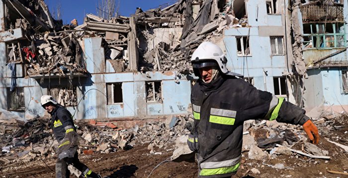 俄空袭乌克兰击中公寓楼 3死6伤