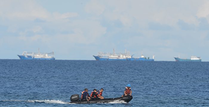中共数十船只现身有争议岛屿 菲律宾谴责