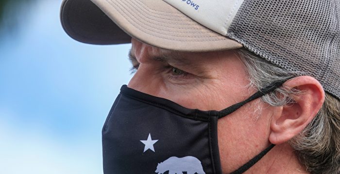 州长纽森从“个人旅行”返回后COVID-19检测呈阳性