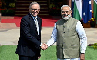 澳洲总理访印度 两国同意加强经济防务关系
