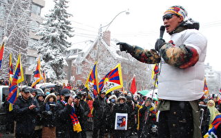 多伦多藏人游行集会 纪念抗暴日64周年