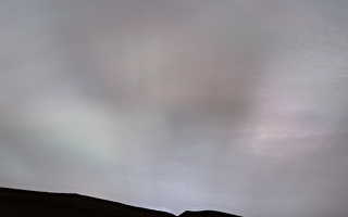 NASA发布新照 人类首次清晰看到火星暮光