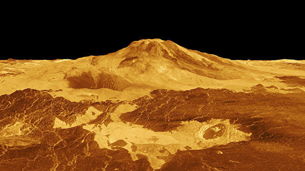 研究发现新证据：金星有明显的火山活动