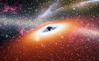 新发现超级黑洞为太阳质量320亿倍 达理论极限
