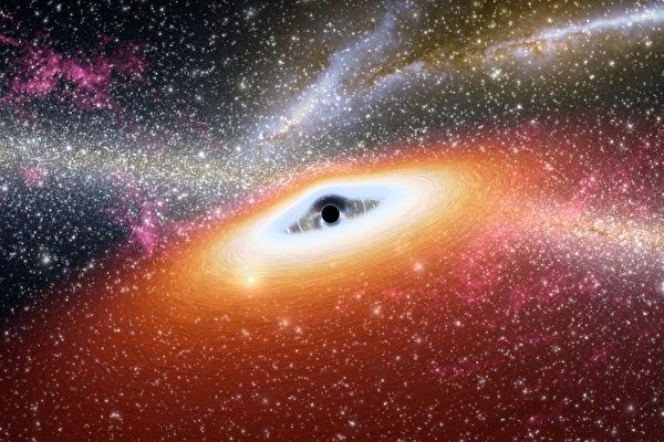 新发现超级黑洞为太阳质量320亿倍 达理论极限
