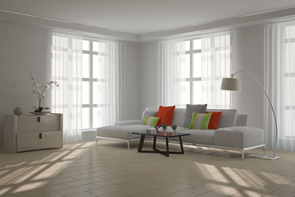 White Room With Sofa Scandinavian Interior Design 3d Illustration