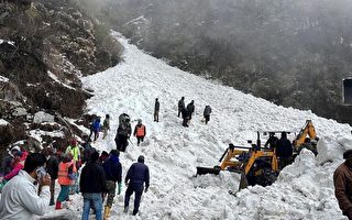 中印邊境錫金邦發生雪崩 至少七死