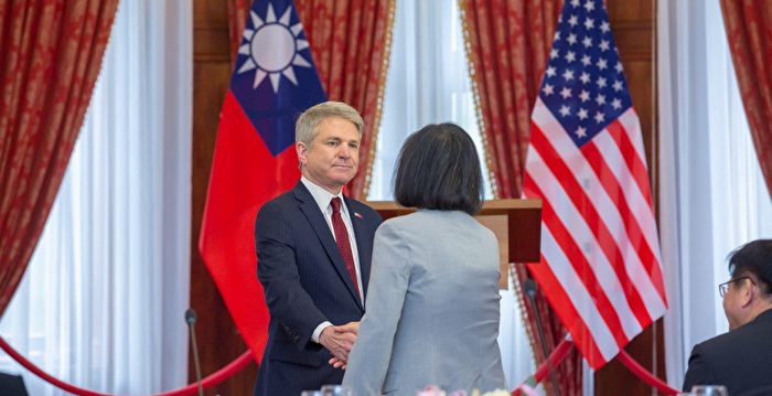 访台遭恐吓 美议员:只会坚定我反共决心