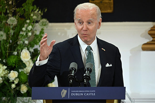 組圖：美國總統拜登訪愛爾蘭 提倡和平與合作