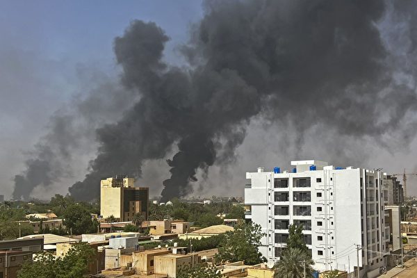 央视苏丹驻地大楼遇袭 地下室屋顶被打穿