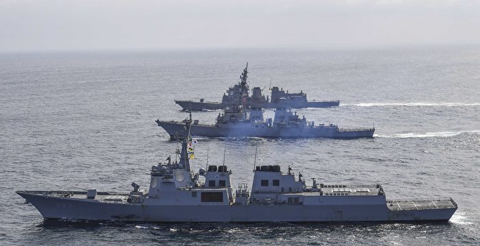 对抗中共海上扩张 专家：美应联合日韩造舰
