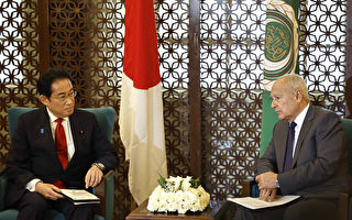 組圖：日本首相訪埃及 關注俄烏戰爭情勢