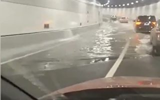 通车仅半月 大连湾海底隧道被曝大漏水