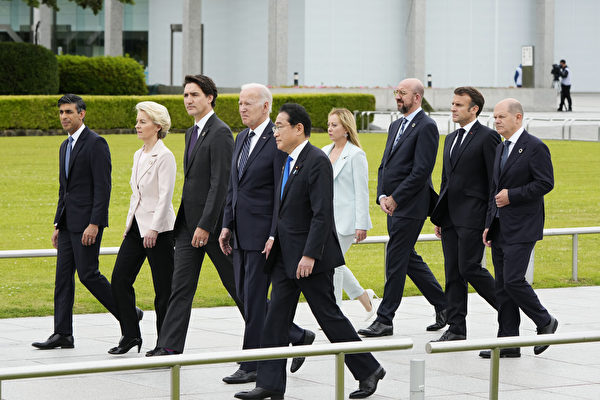 組圖：G7峰會揭幕 岸田夫婦歡迎六國首腦