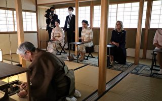 组图：G7领袖夫人品茶观舞 体验日本文化