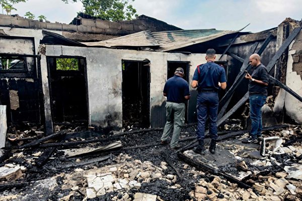 圭亚那一中学宿舍发生火灾 至少19人遇难