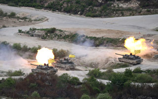三八线附近联合军演 美韩演习中最大的一次